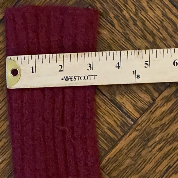 Ted Baker Red V-Neck Sweater - Size 4 US / 1 UK - Picture 13 of 15